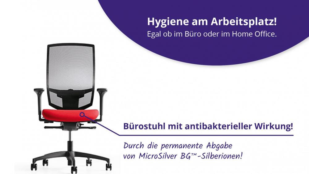 Bürostuhl mit antibakterieller Wirkung! 